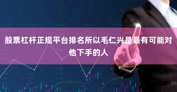 股票杠杆正规平台排名所以毛仁兴是最有可能对他下手的人